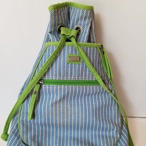 Ame & Lulu "Sawyer" Tennis/Racquet Canvas Camper Bag/Backpack